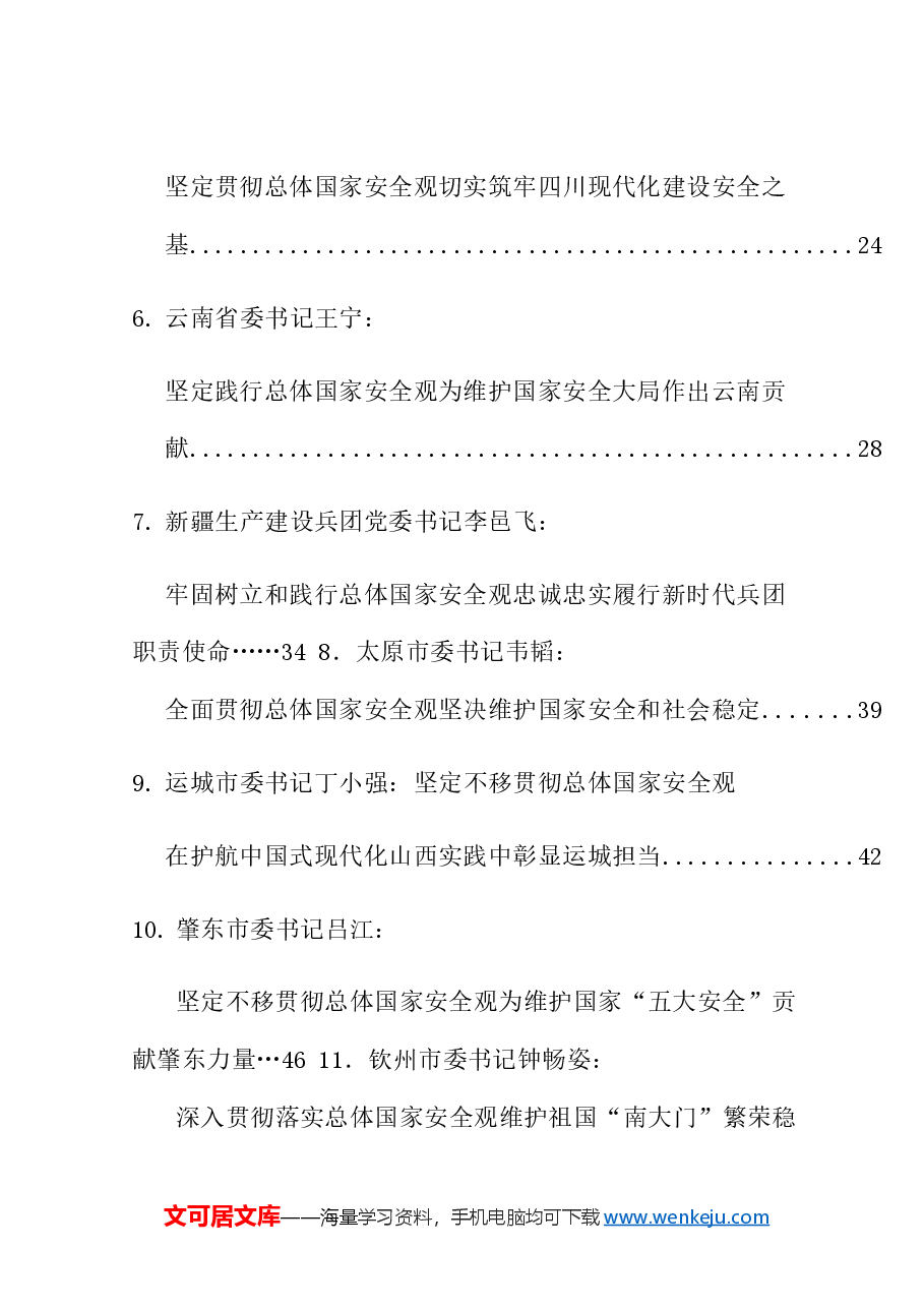 （39篇）2024年总体国家安全观素材汇编.doc，第2页预览