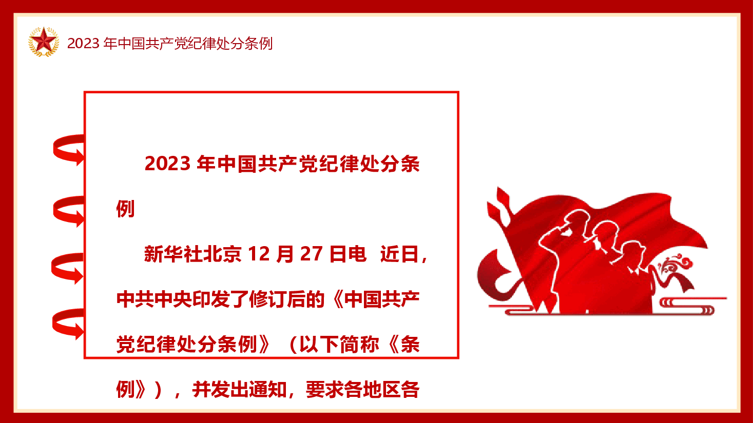 学习解读2023版《纪律处分条例》党课PPT.pptx,第4页预览