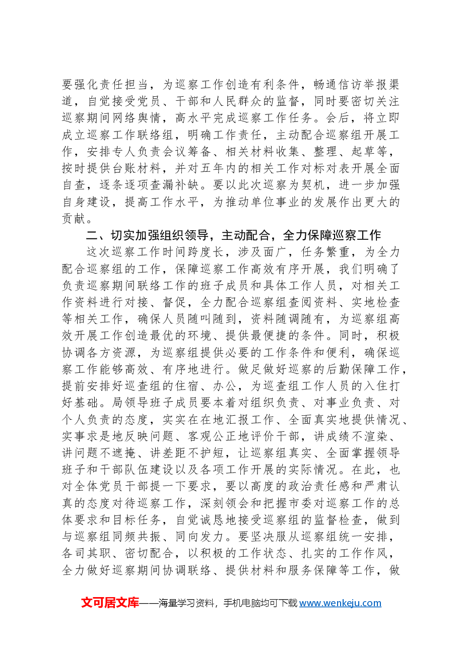 在2024年巡视巡查动员部署会上的表态发言.docx,第2页预览