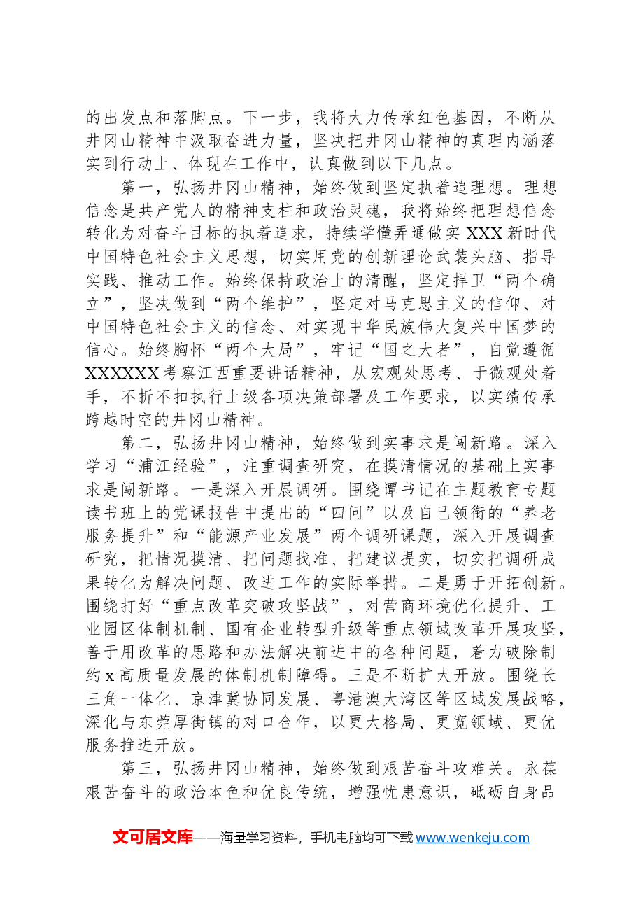 县政府党组理论学习中心组集体学习暨主题教育第三次学习会上的发言提纲.docx,第2页预览