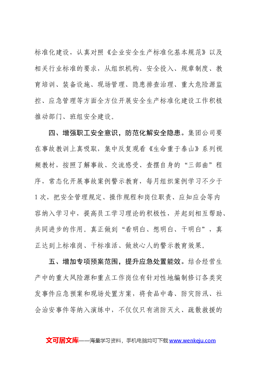 国企公司安全生产治本攻坚三年行动发言(谈要求).docx,第3页预览