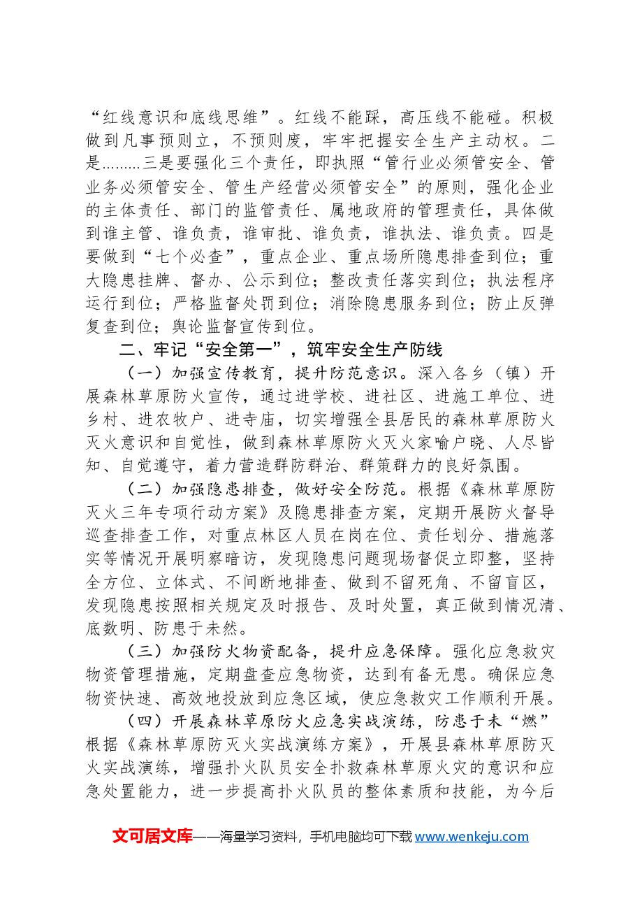 全县安全生产讲话.docx,第2页预览
