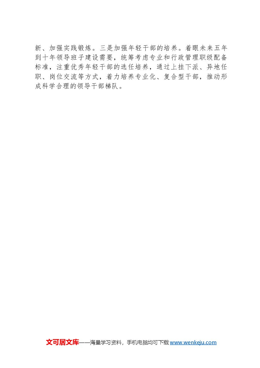 2024年干部选拔任用工作情况报告.docx,第4页预览