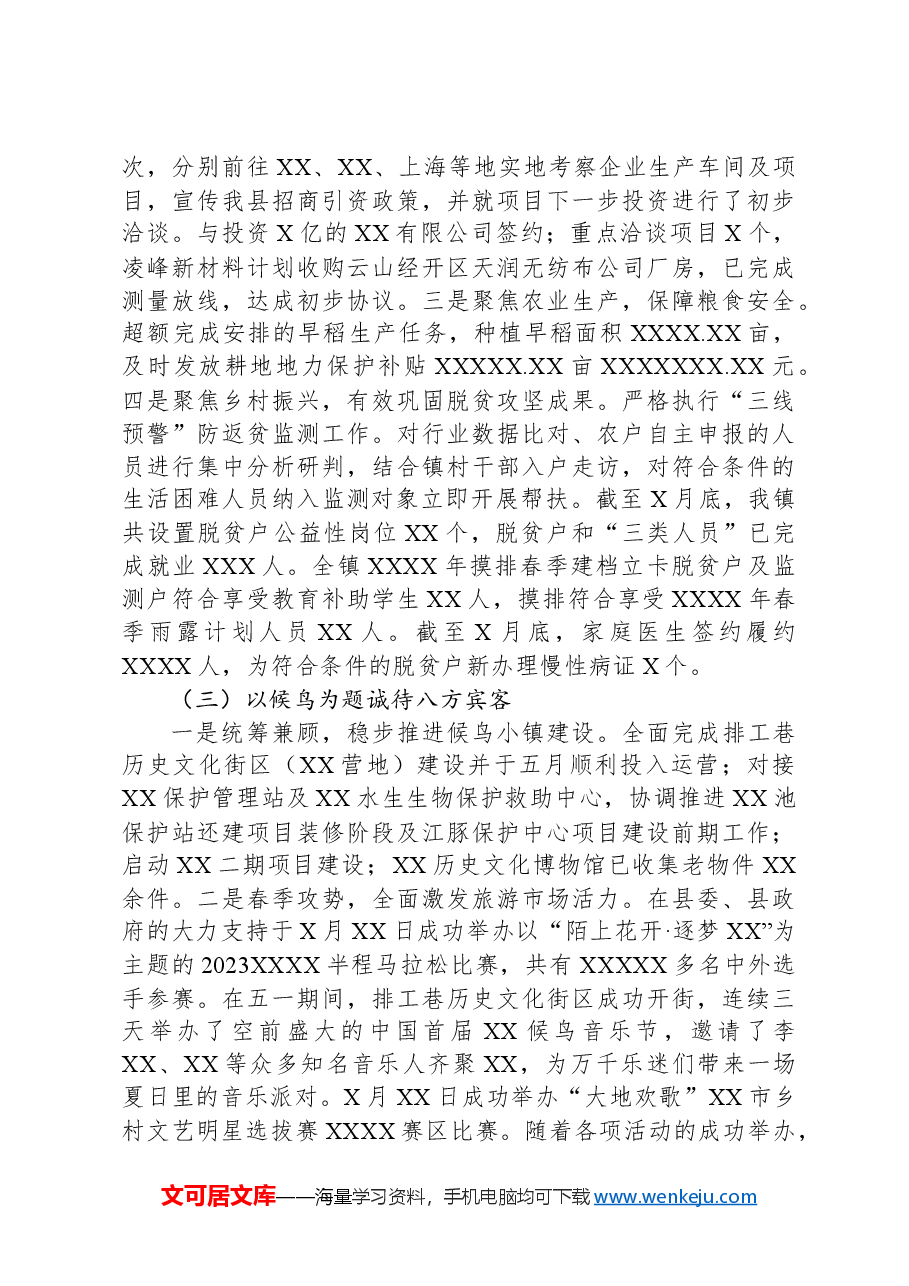 2024年上半年工作总结及下半年工作安排.docx,第2页预览