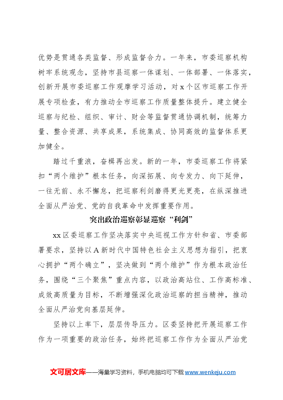 (3篇)巡视巡察工作心得体会.docx,第3页预览