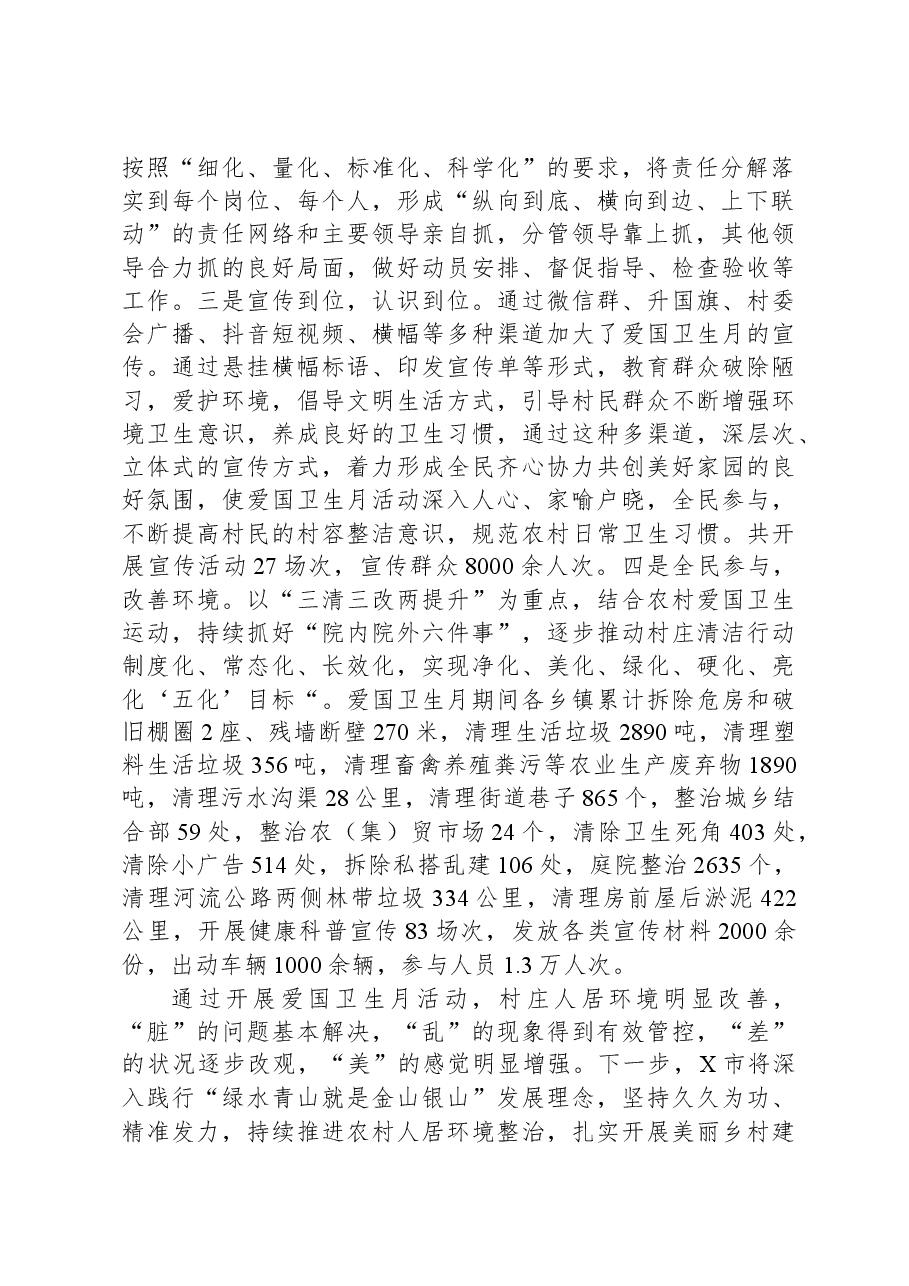 X市第36个爱国卫生月活动活动总结.docx,第2页预览