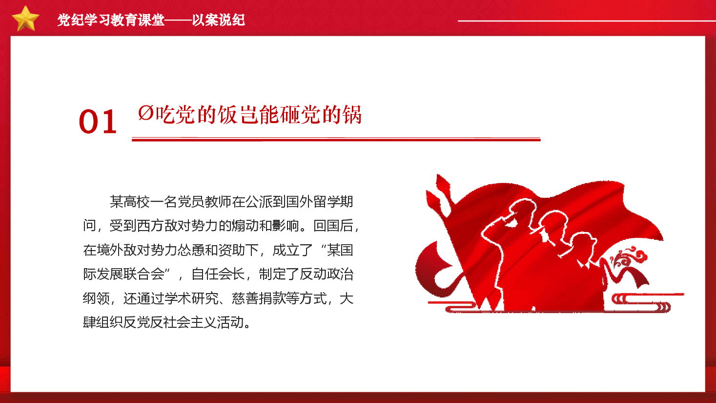 党纪学习教育以案说纪党课ppt:六个案例讲解.pptx,第4页预览