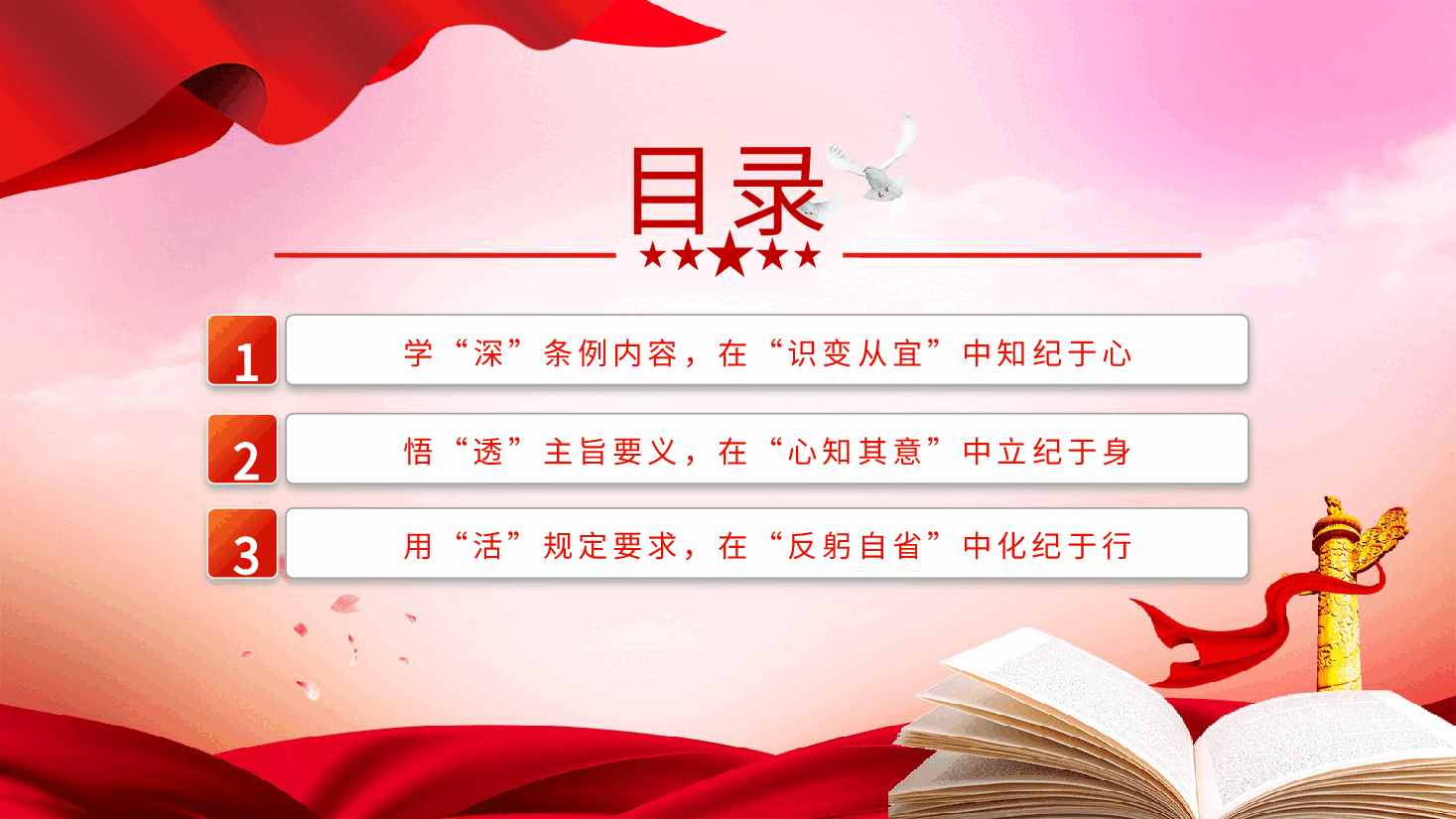 党纪党课ppt+讲稿:知纪于心、立纪于身、化纪于行.pptx,第3页预览