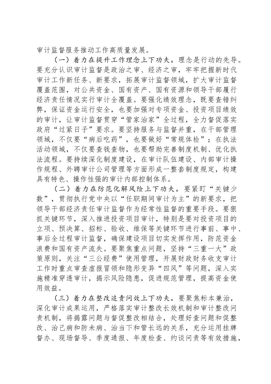 在审计工作会议上的讲话.docx,第4页预览