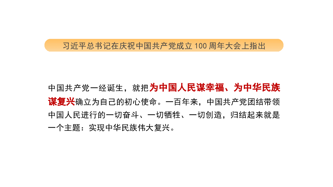 党课讲稿+PPT:光荣与梦想——中国共产党百年奋斗的历史意义和历史经验(七一).pptx,第4页预览