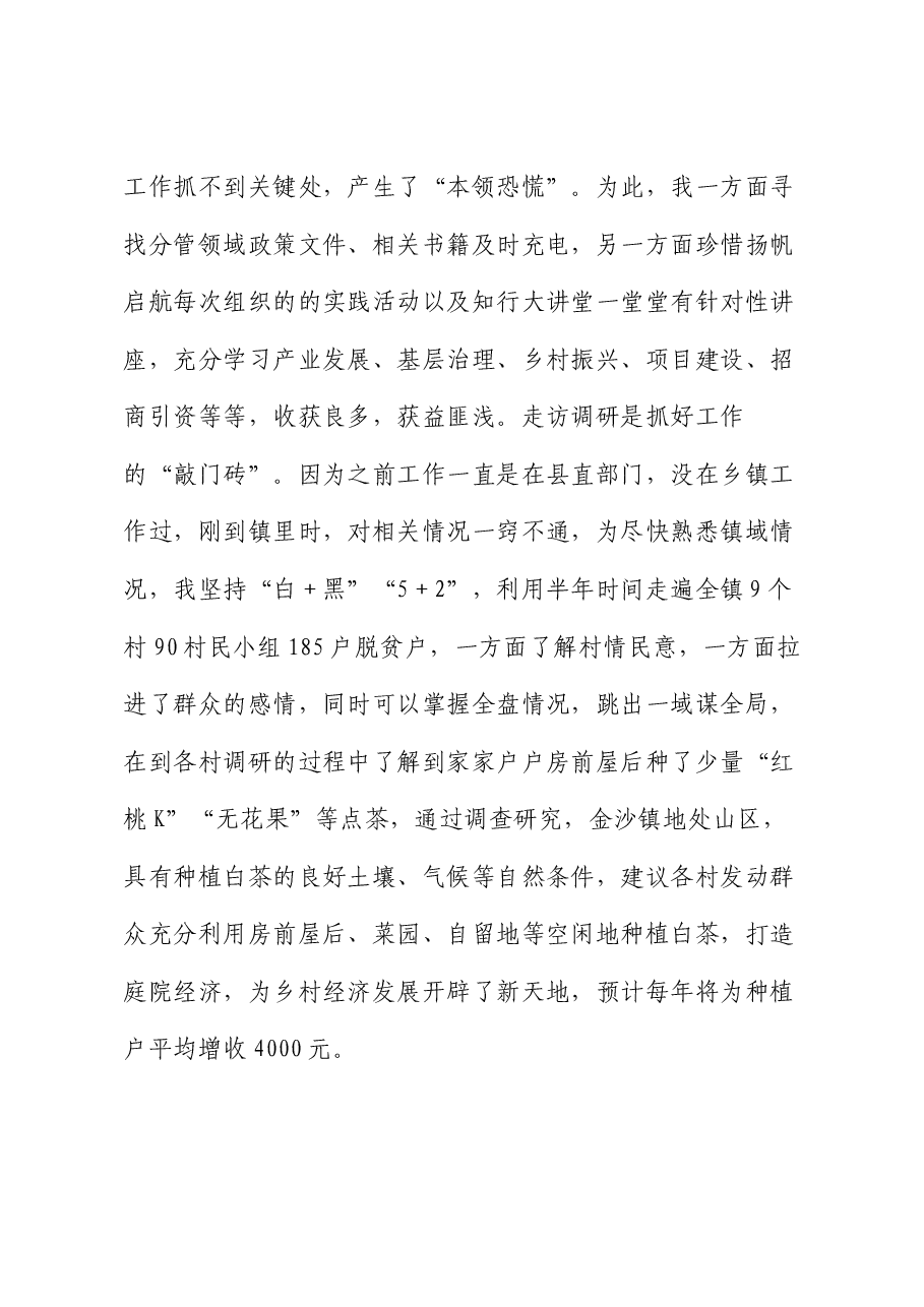 在年轻干部座谈会暨挂职干部座谈会上的发言.docx,第3页预览