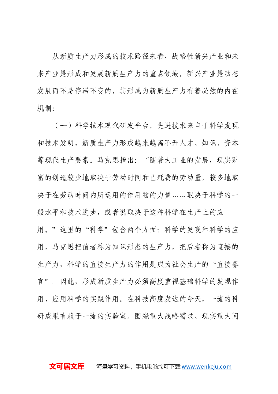 专题党课：加快培育发展新质生产力的三大机制.docx，第2页预览