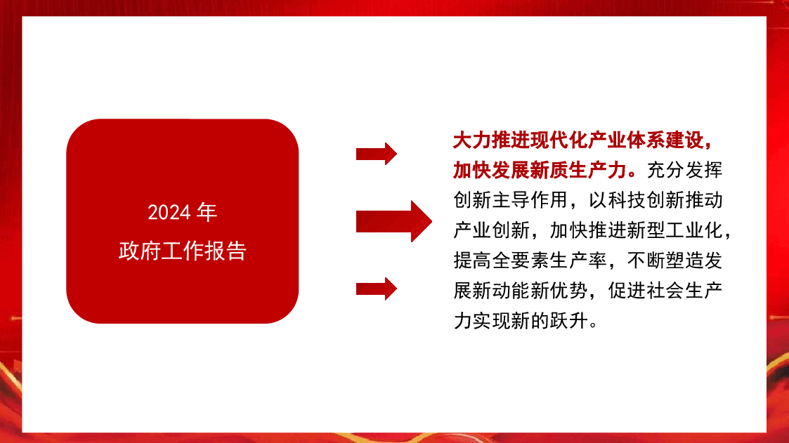 党课讲稿+PPT:新征程新使命 推动高质量发展取得新成效的六大着力点(新质生产力).pptx,第4页预览