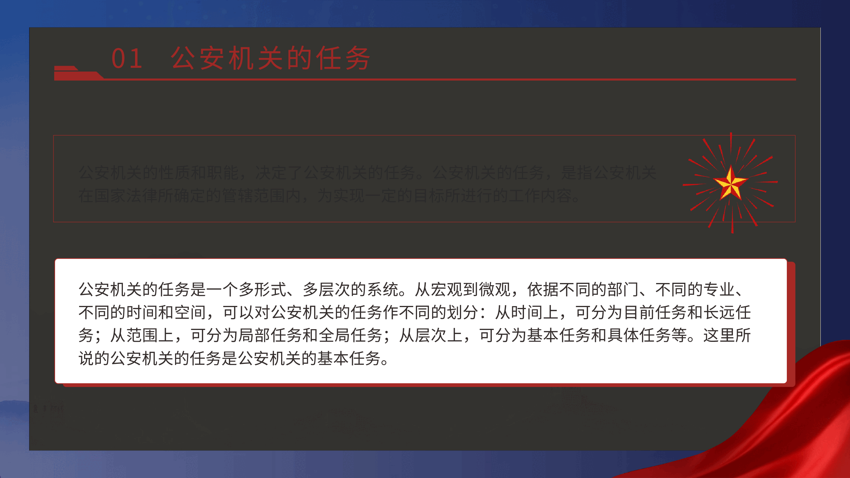 党课ppt+讲稿:公安机关的任务和职权.pptx,第4页预览