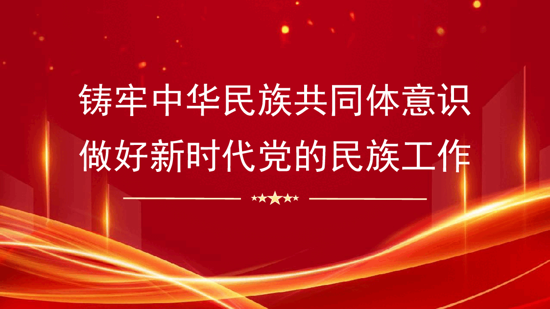 铸牢中华民族共同体意识做好新时代党的民族工作(PPT).pptx,第1页预览