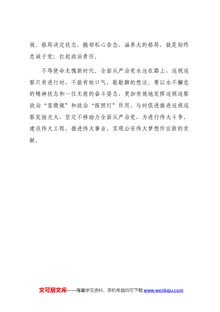 深入学习领会习近平总书记关于巡视工作的重要论述.docx,第3页预览
