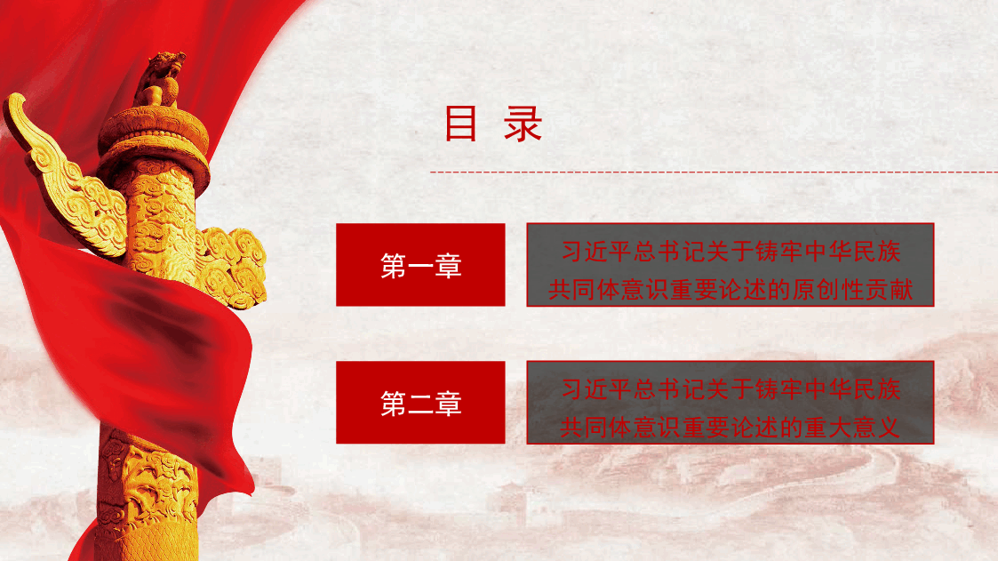 党课讲稿+PPT:习近平总书记关于铸牢中华民族共同体意识重要论述的原创性贡献及其重大意义(民族团结).pptx,第4页预览