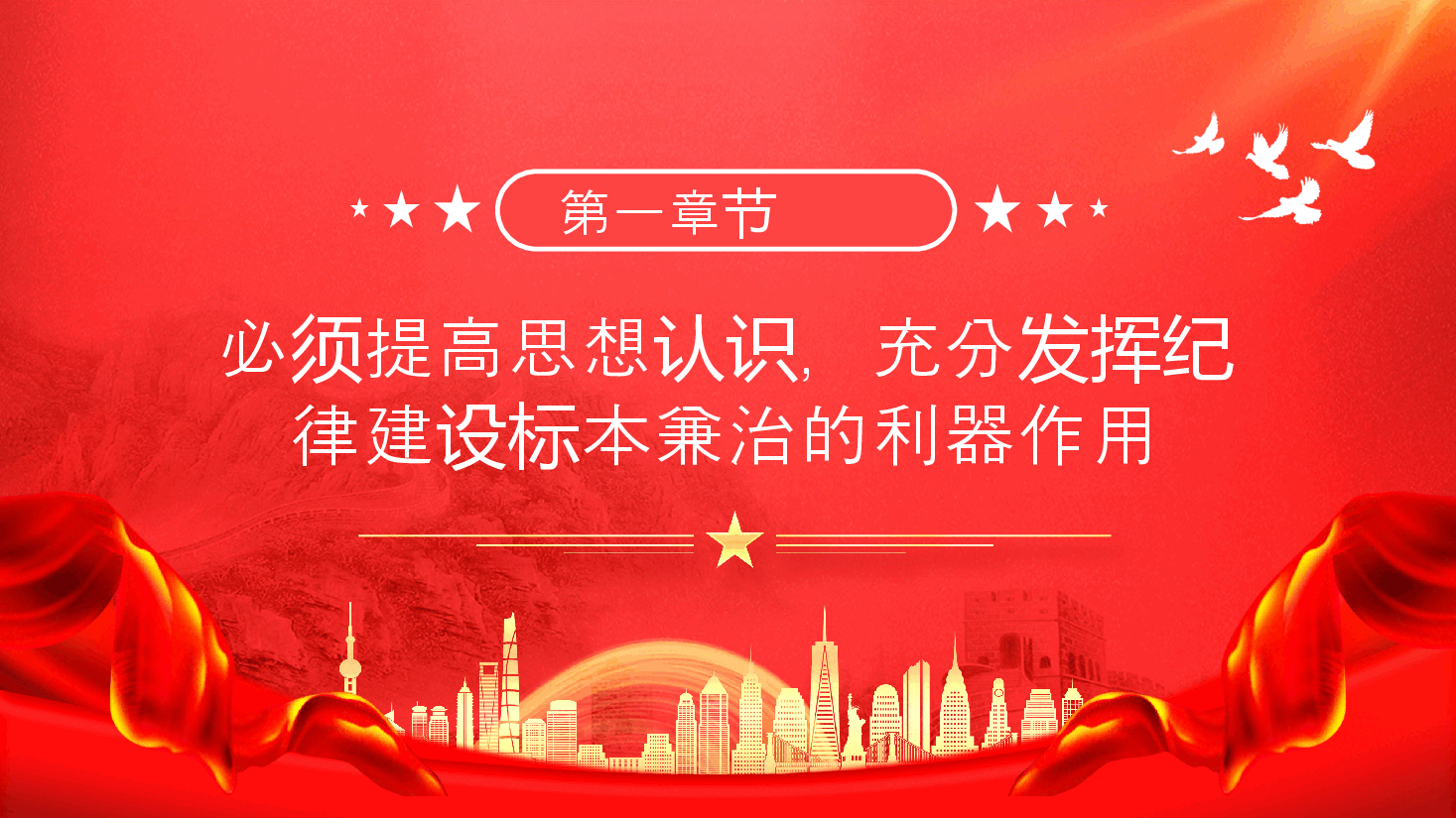 2024党纪学习主题教育PPT:纪律建设要做到五个必须1.pptx,第4页预览