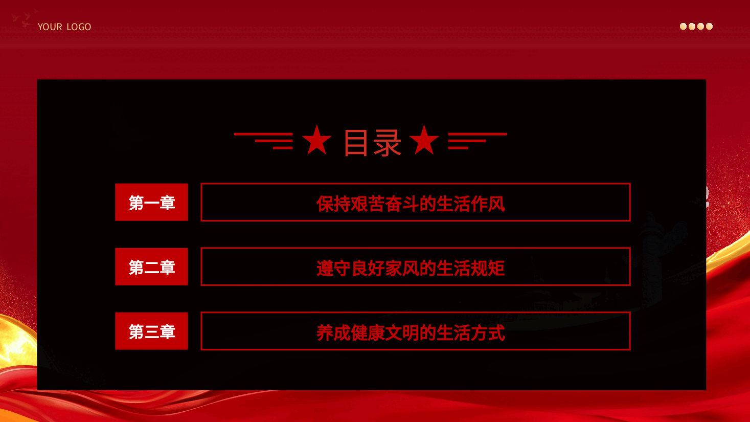 党纪学习教育以史为鉴专题党课PPT：党史上的生活纪律建设.pptx，第3页预览