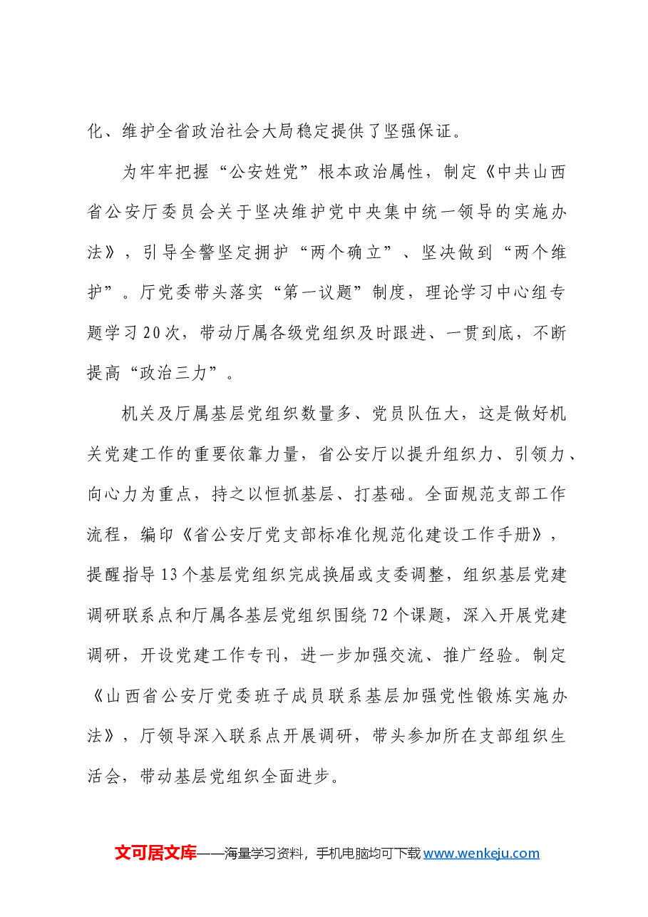全面从严管党治警 永葆对党绝对忠诚.docx,第2页预览