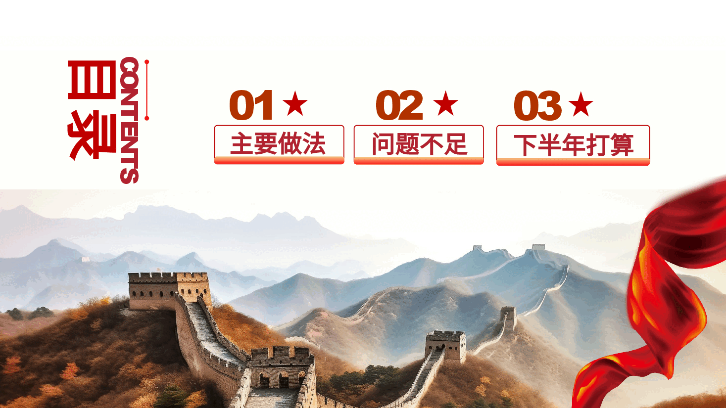 党纪学习教育党建年中工作总结PPT.pptx,第3页预览