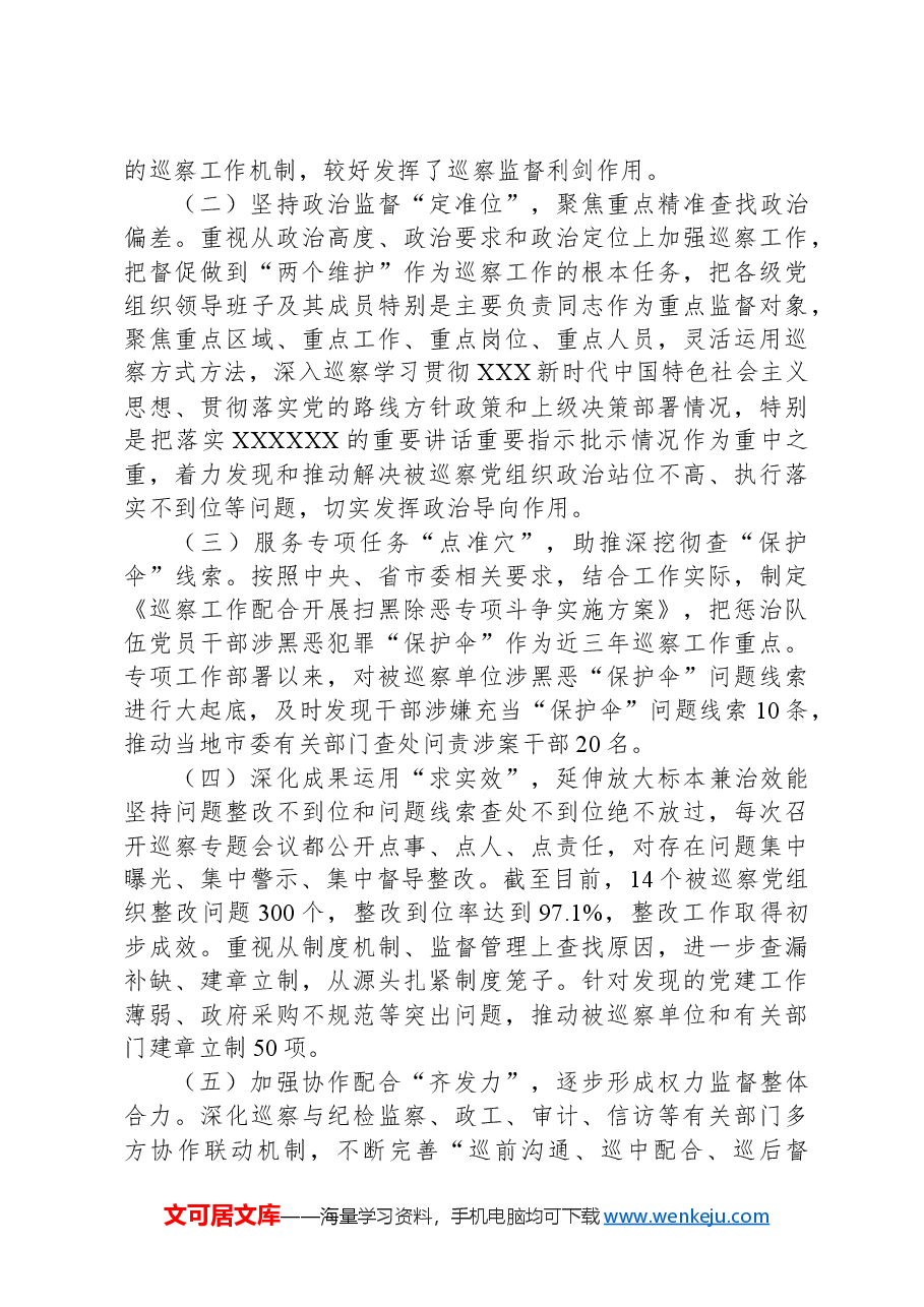 在巡察工作推进会上的讲话.docx,第2页预览