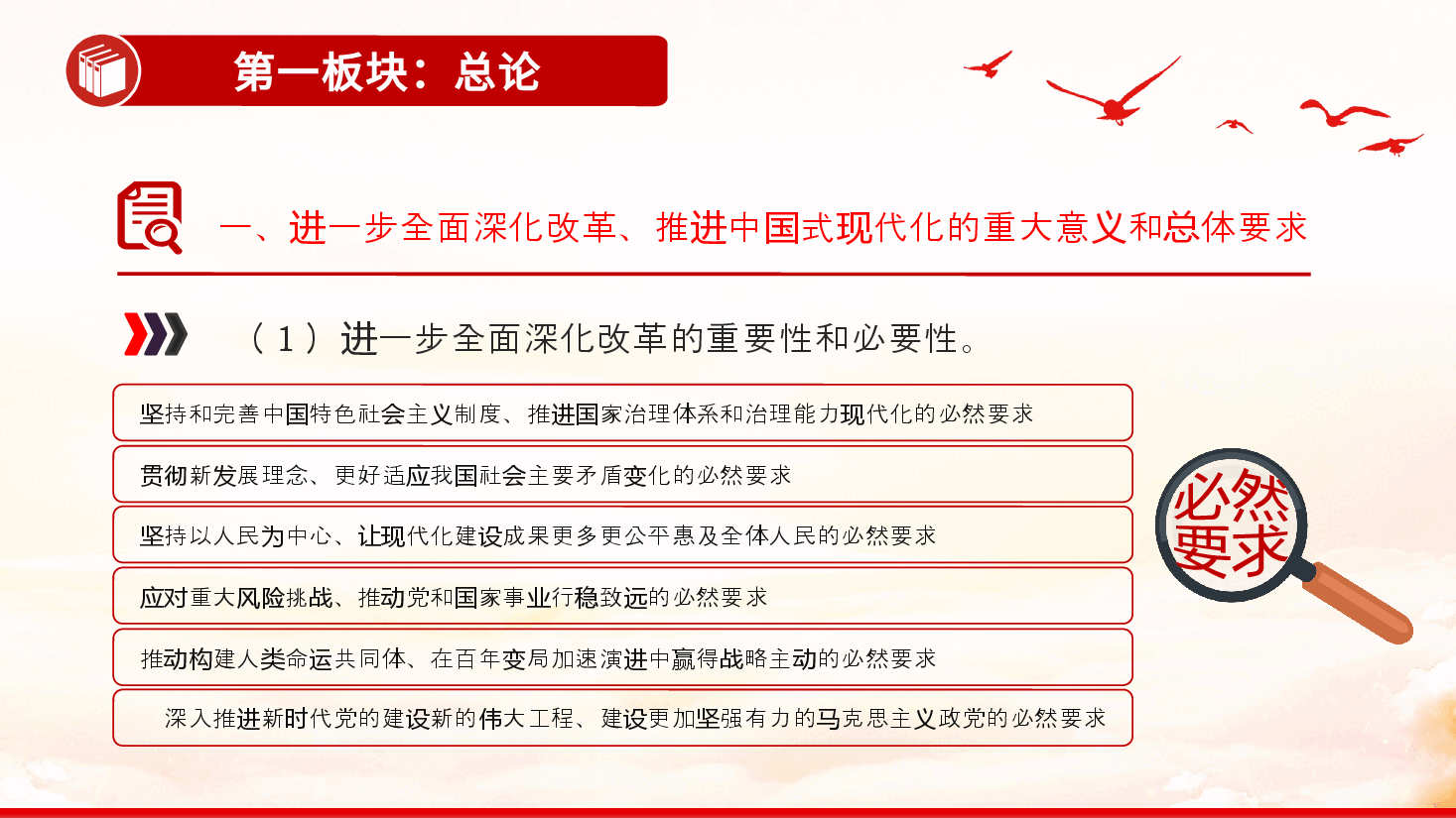 专题党课辅导PPT+讲稿:60条要点速览二十届三中全会《决定》.pptx,第4页预览