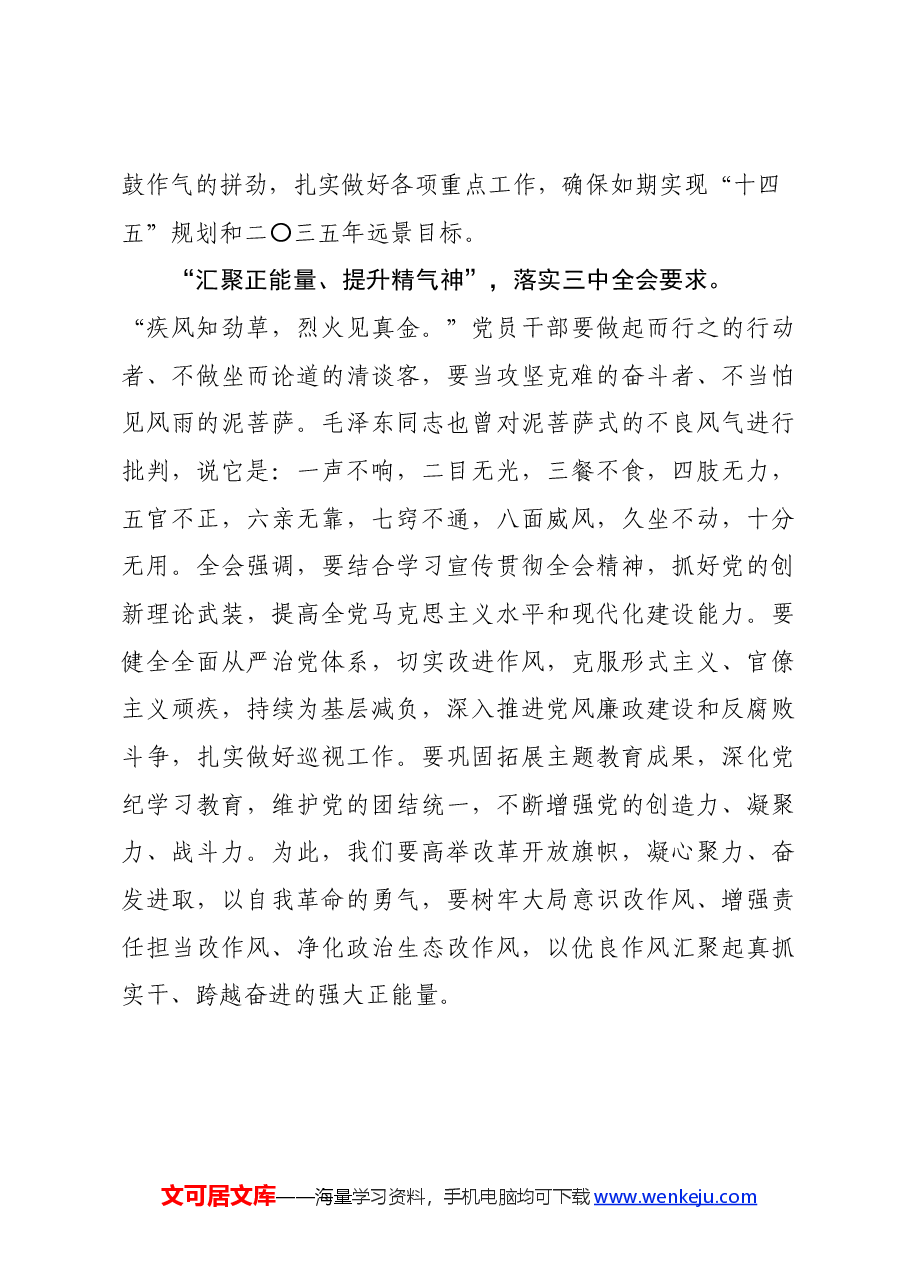 学习二十届三中全会精神心得体会:学深悟透 抓紧抓实.docx,第3页预览