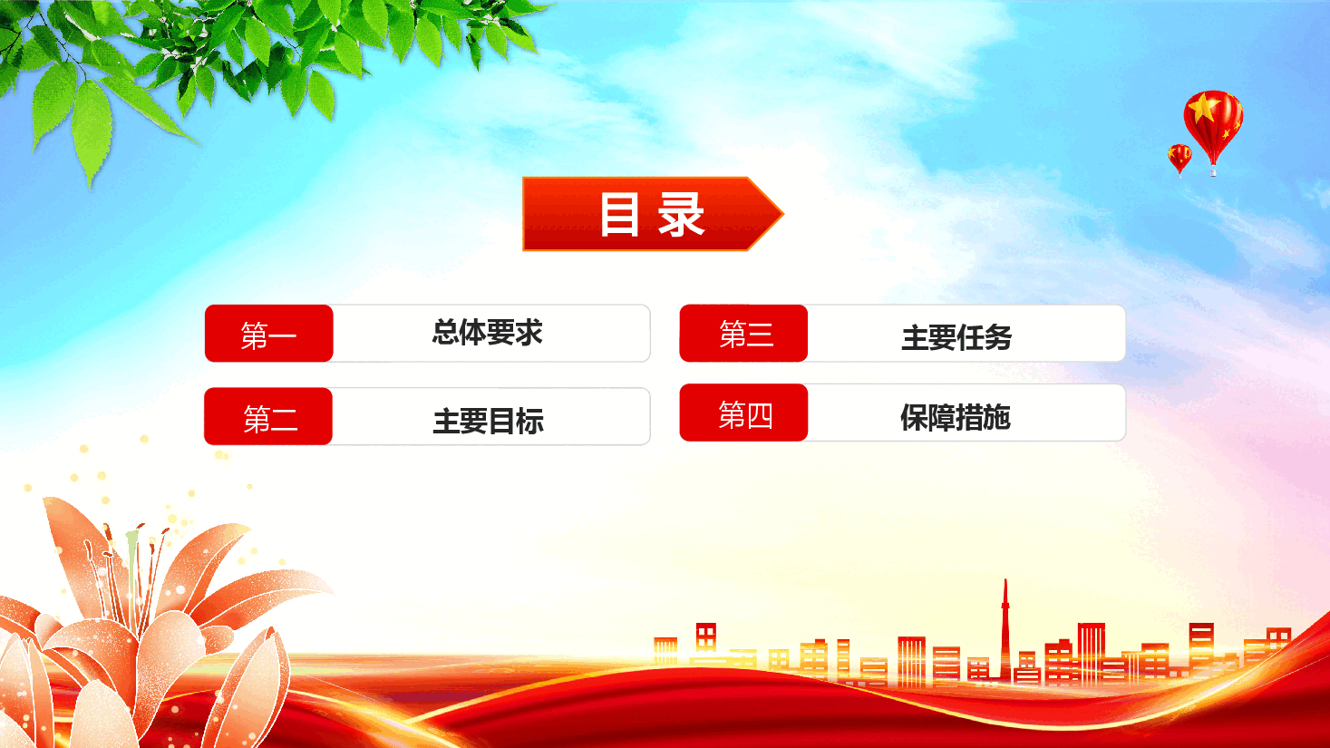 2024关于建立碳足迹管理体系的实施方案PPT大气精美环保主题课件.pptx，第3页预览