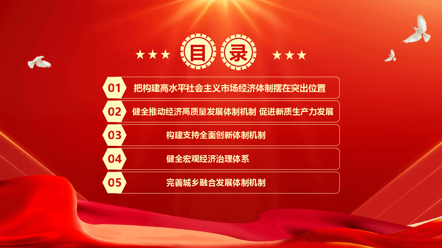 二十届三中全会党课PPT+教案:为中国式现代化提供强大动力和制度保障.pptx,第3页预览