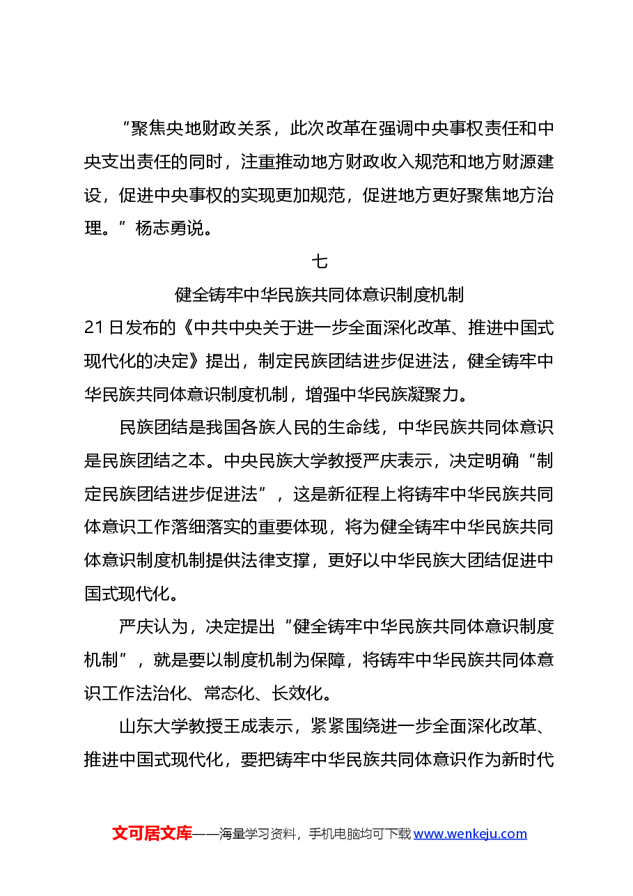专题党课系列PPT+教案:二十届三中全会《决定》内容解读(2).docx,第4页预览