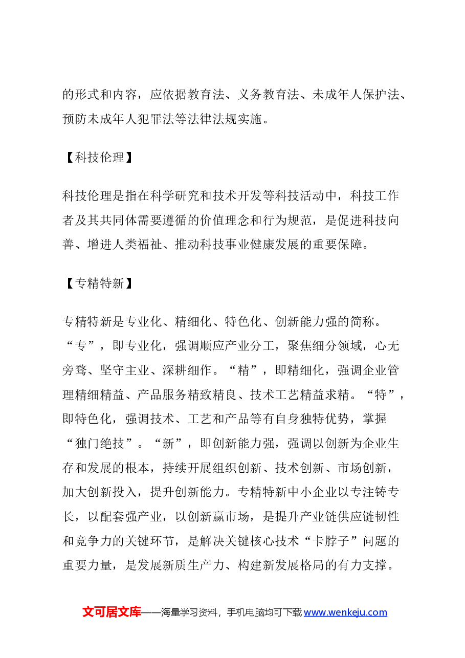 党课讲稿:红色大气二十届三中全会《决定》名词解释(二).docx,第2页预览