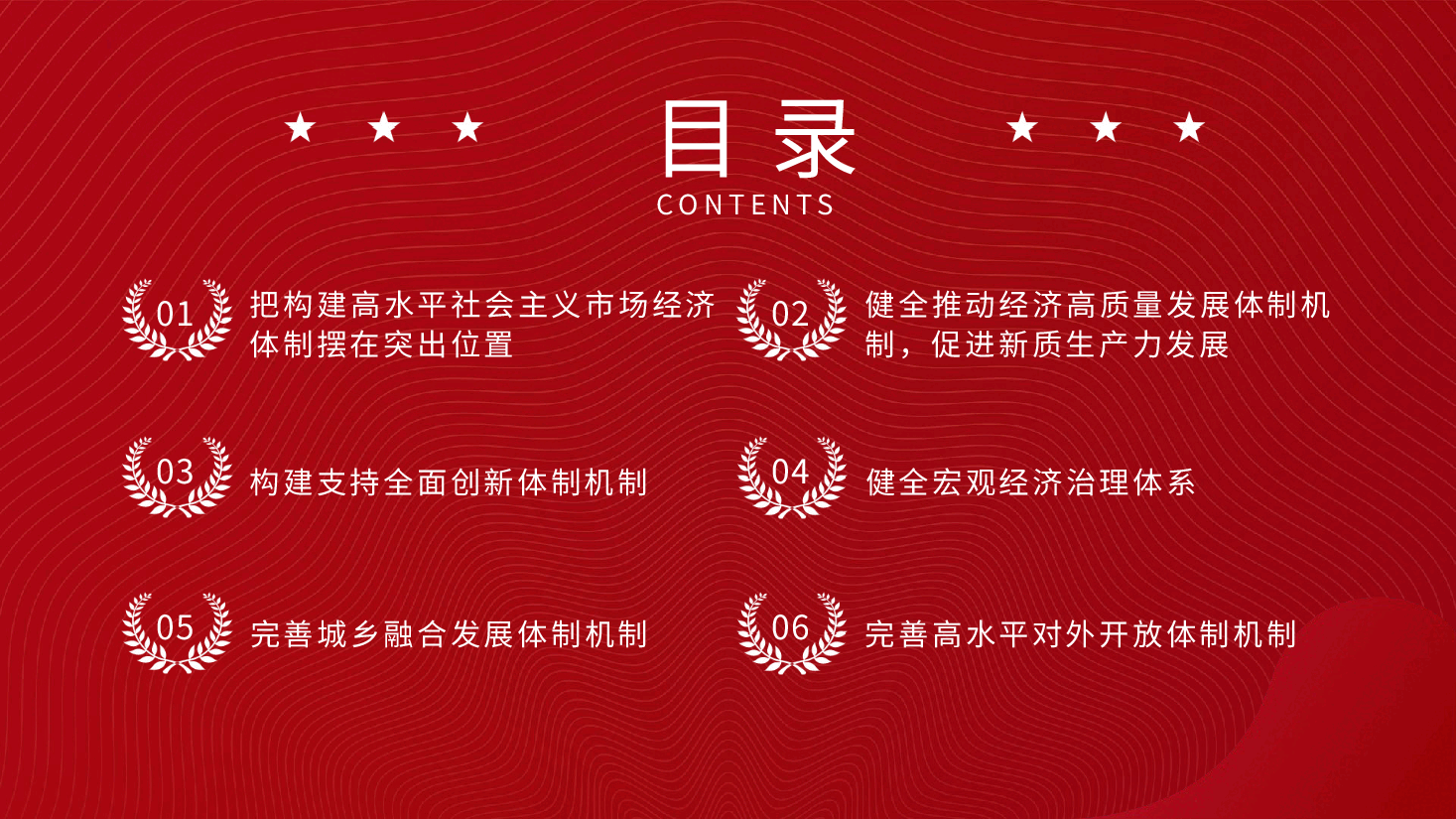 二十届三中全会精神宣讲PPT:从二十届三中全会《决定》看进一步全面深化改革聚力攻坚.pptx,第3页预览