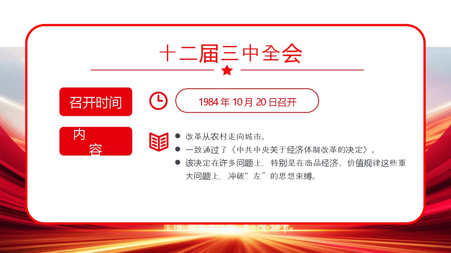 改革开放以来党的历届三中全会要点回顾党史学习PPT.pptx,第3页预览