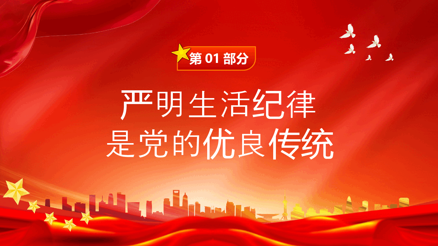 党纪学习教育PPT+教案:六大纪律党课之严守生活纪律融入日常抓在经常.pptx,第4页预览