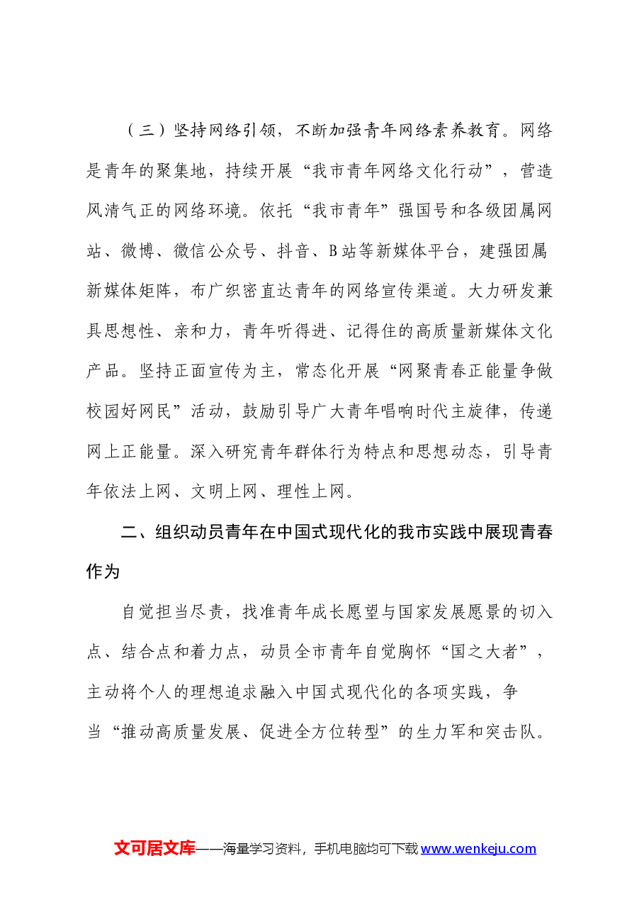 团市委2024年上半年工作总结.docx,第3页预览