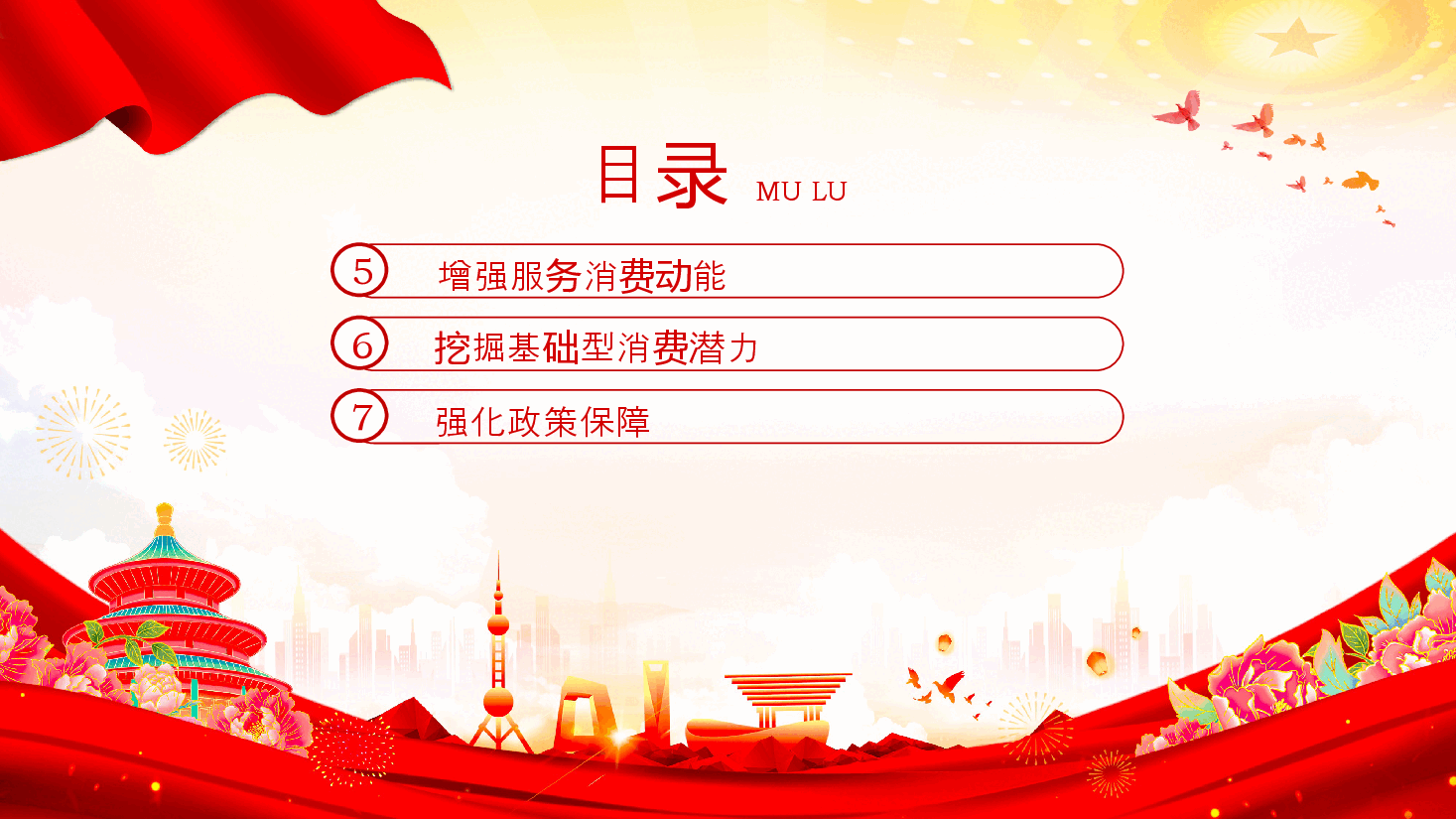 2024关于促进服务消费高质量发展的意见PPT课件.pptx，第4页预览