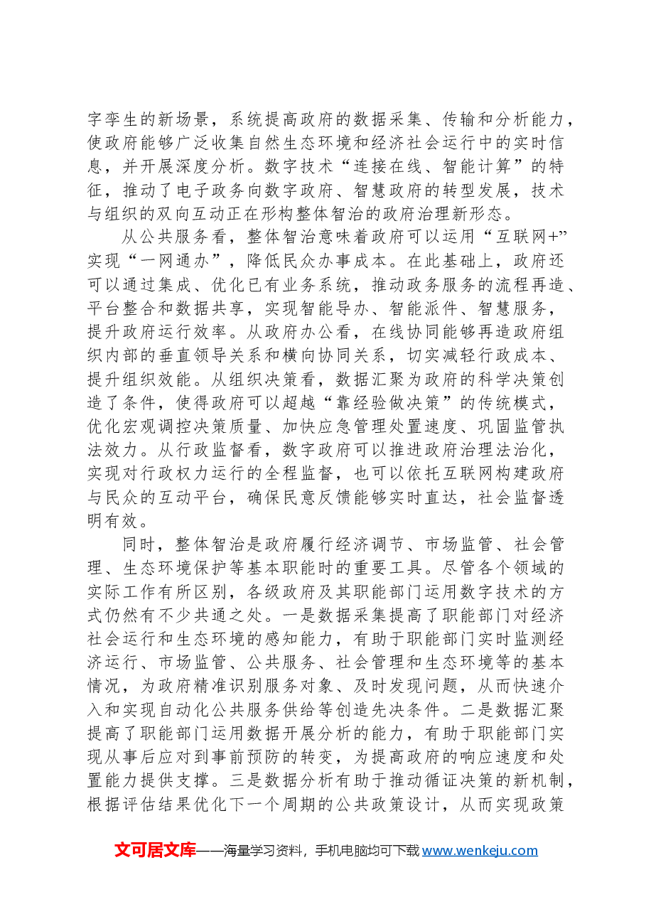 建构数字政府的宏观理论.docx,第4页预览