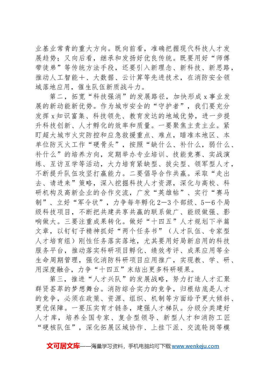 在人才队伍建设大会上的讲话.docx,第3页预览