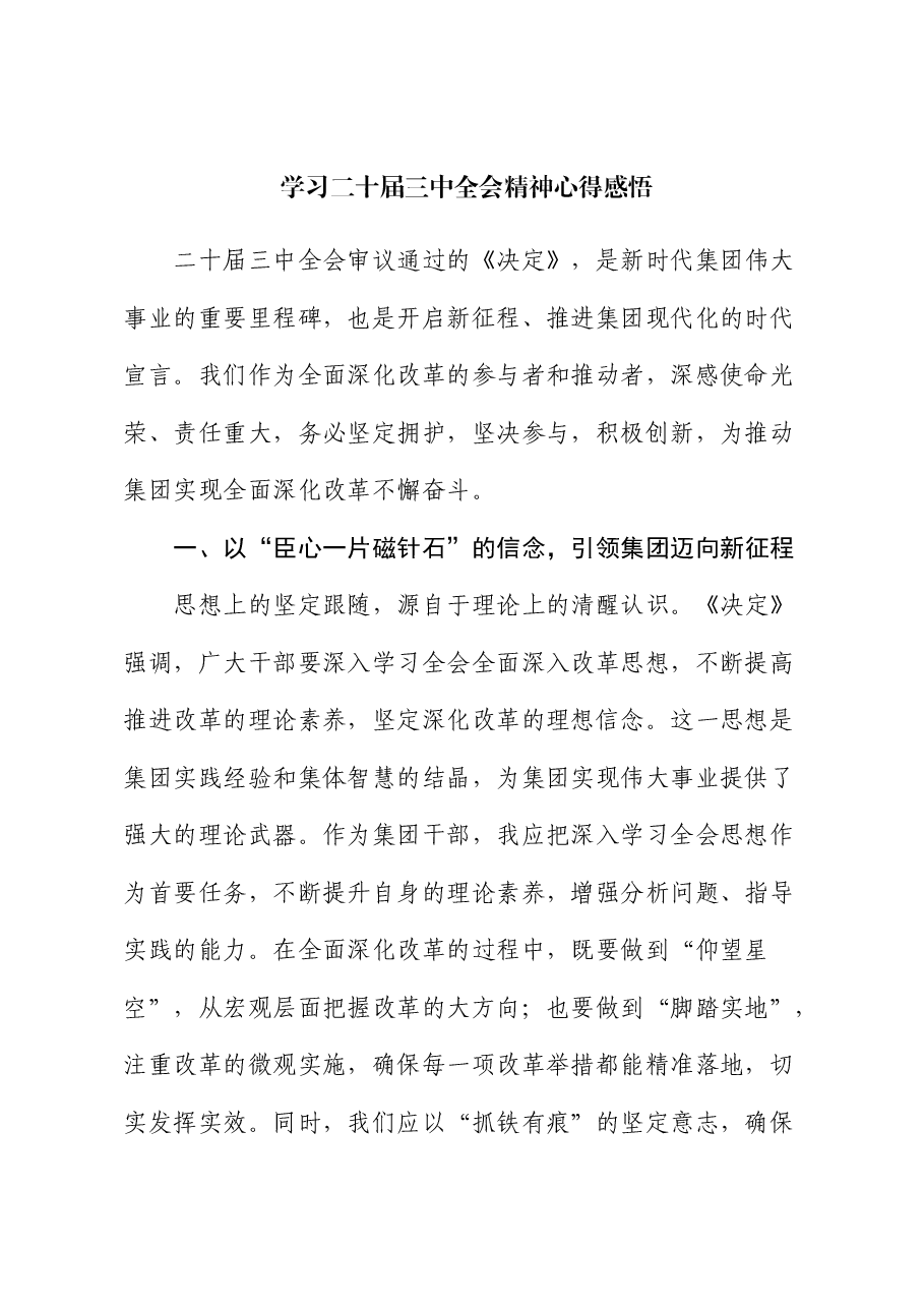 学习二十届三中全会精神心得感悟2.docx,第1页预览