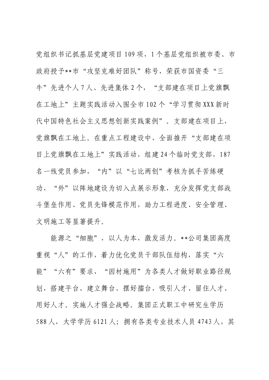 在市属国有企业党建品牌建设经验交流会上的发言.docx,第3页预览