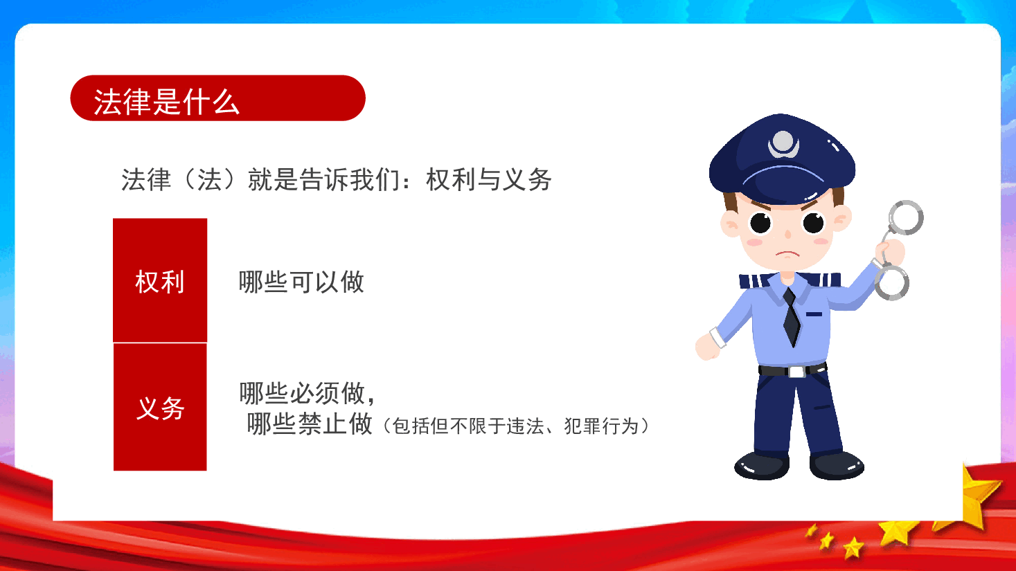 护苗行动 与法同行 普法进校园小学生普法教育课件.pptx,第4页预览