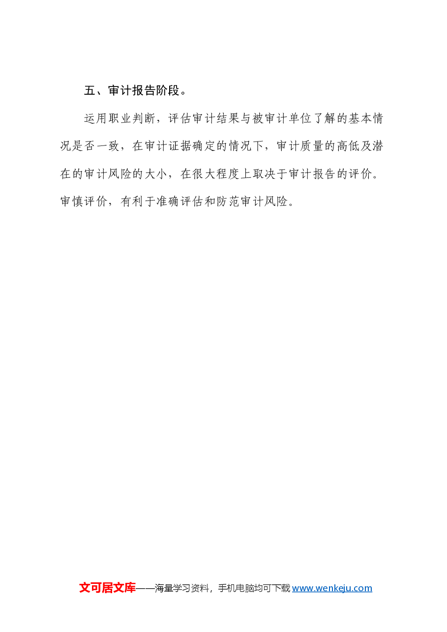 关于审计职业判断的具体运用.docx,第3页预览