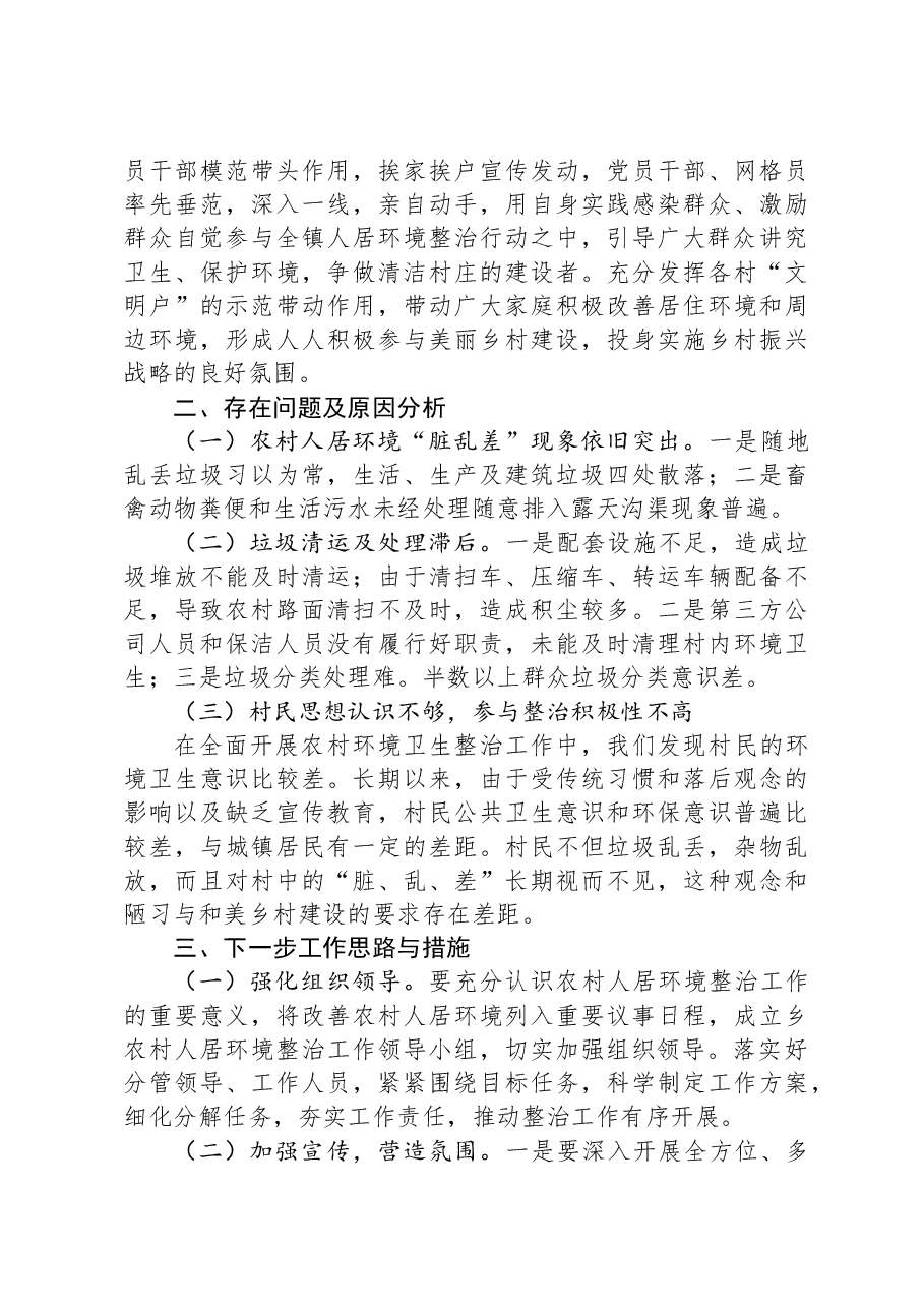 镇农村人居环境工作推进情况总结.docx,第3页预览