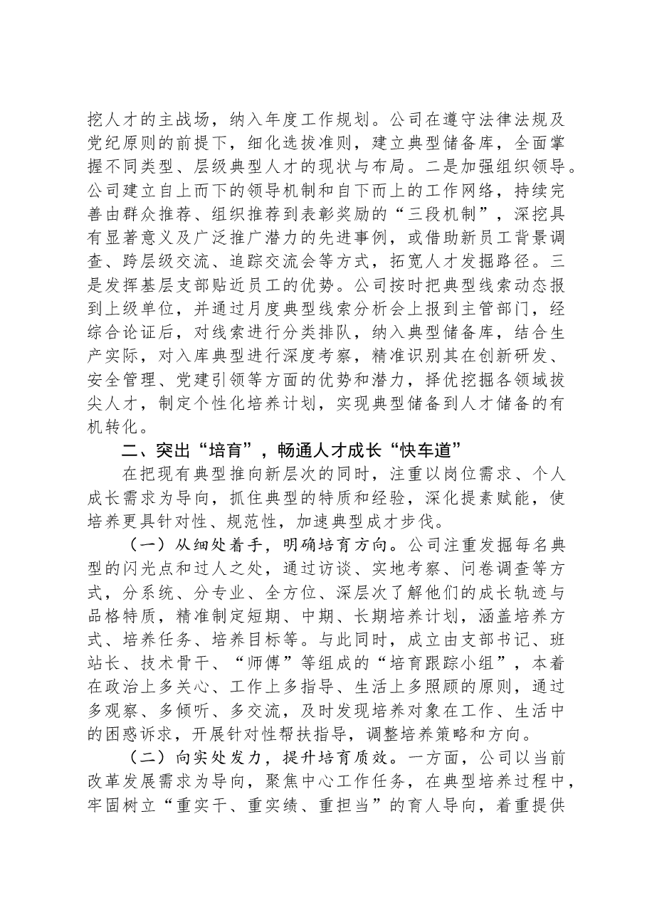 国有企业2024年上半年干部人才队伍建设工作总结.docx,第2页预览