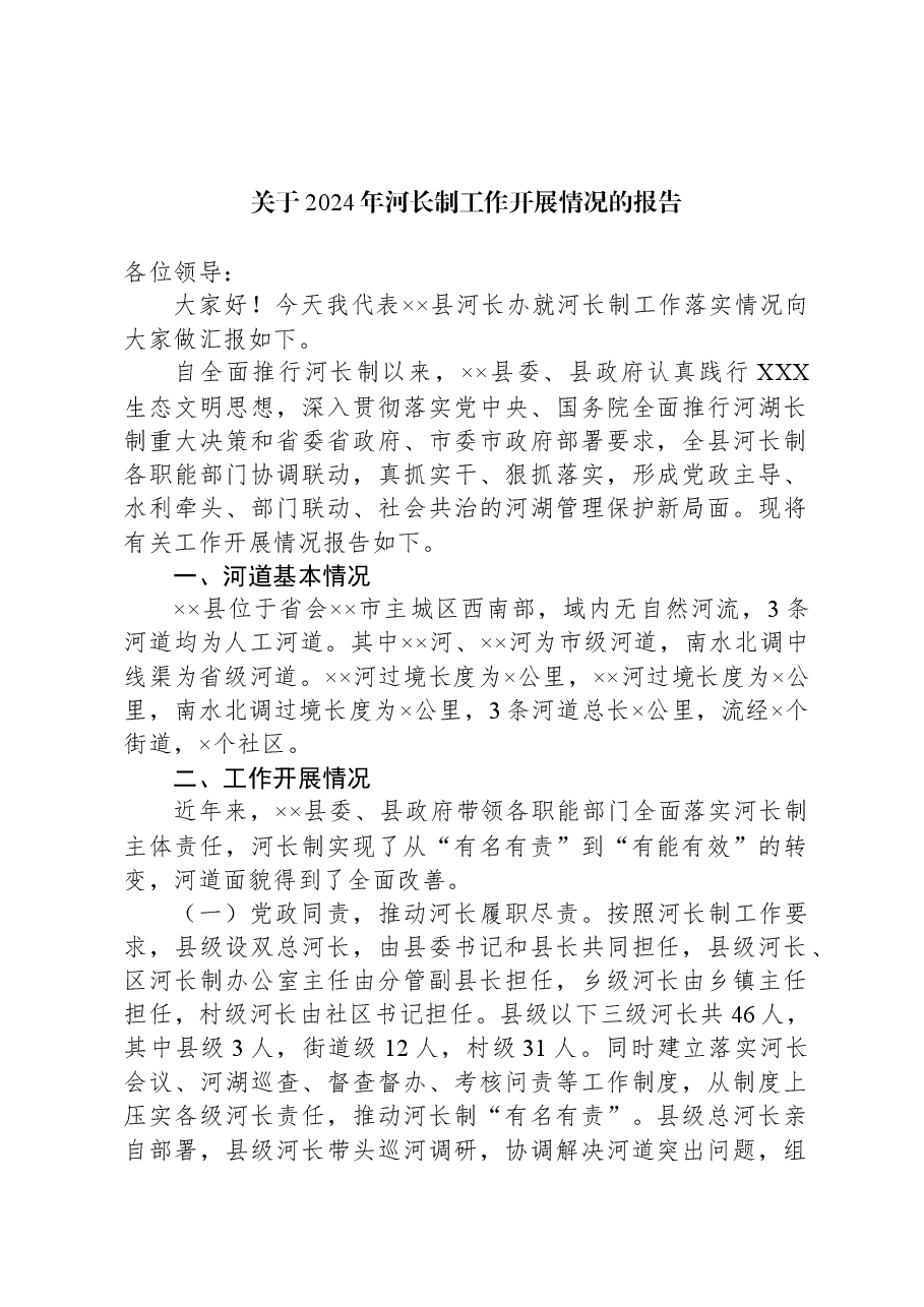 关于2024年河长制工作开展情况的报告.docx,第1页预览