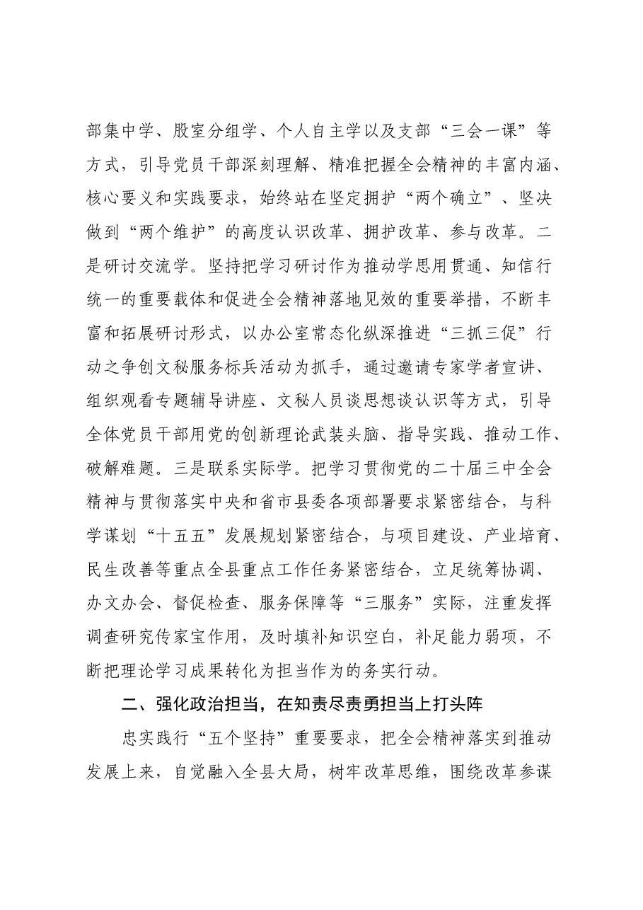 学习贯彻党的二十届三中全会精神研讨材料 (3).docx，第2页预览