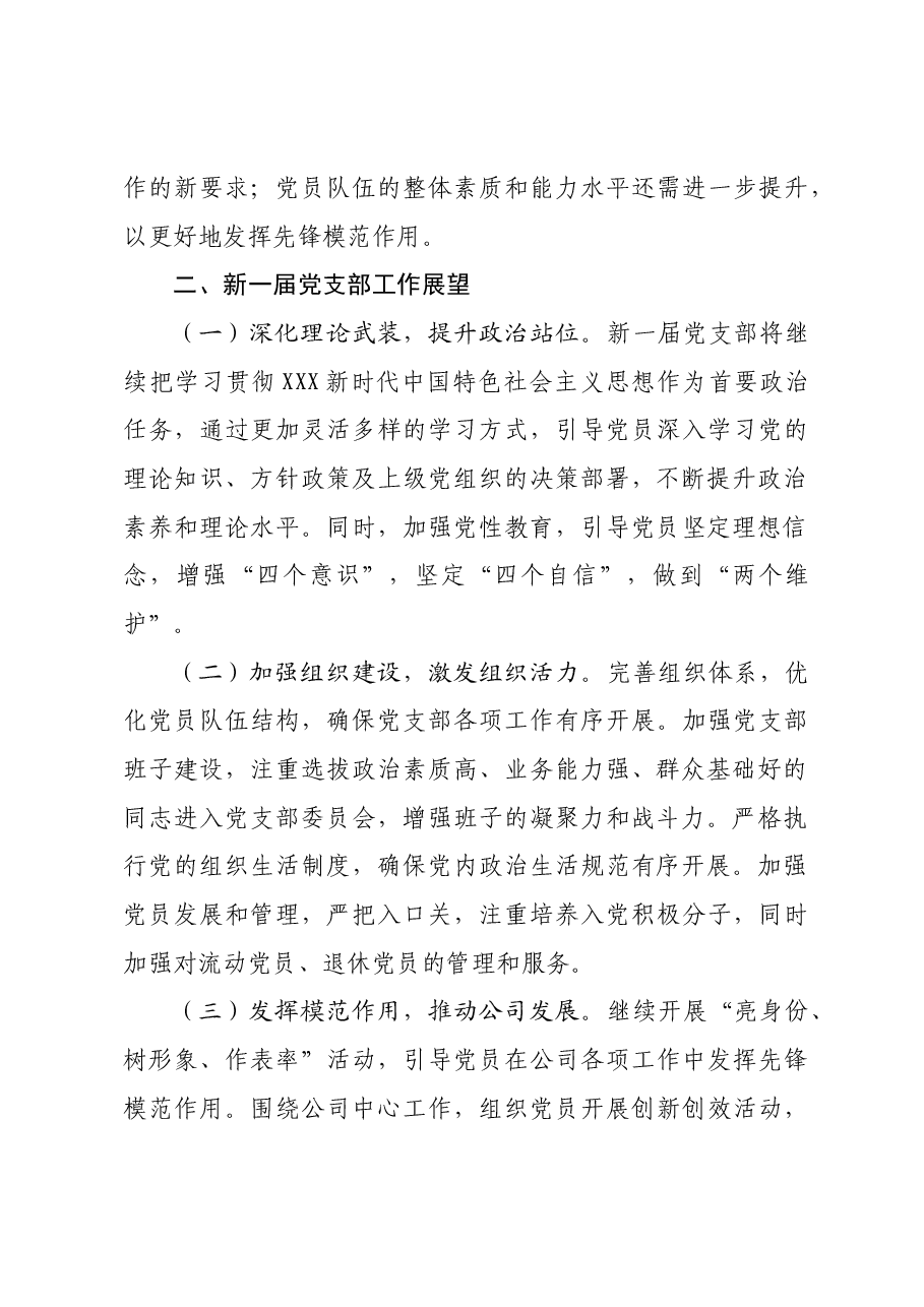 国企党支部换届选举工作报告.docx,第3页预览
