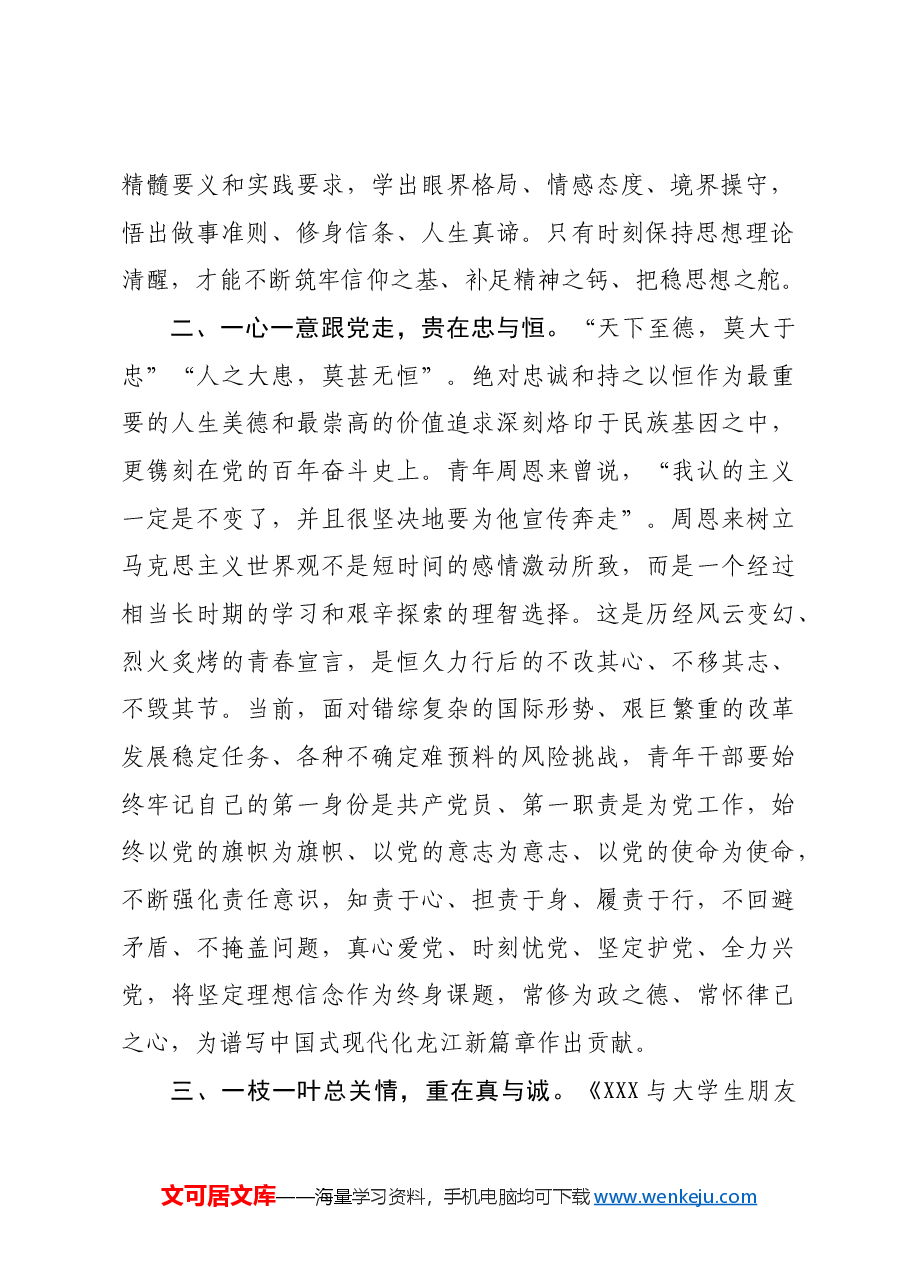 在2024年纪检监察机关党支部青年干部座谈会上的发言.docx,第2页预览