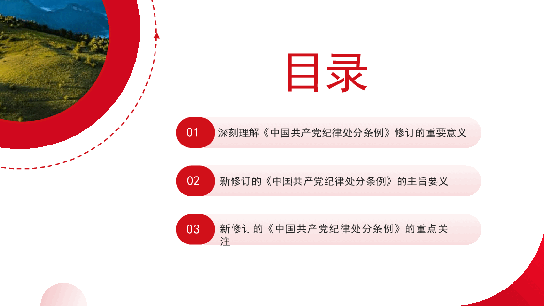 党课讲稿+PPT:以党规党纪校正思想和行动 推动全面从严治党(党纪学习教育、《中国共产党纪律处分条例》).pptx,第4页预览